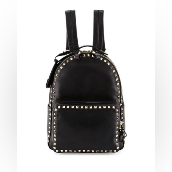 Valentino Rockstud medium leather backpack - Picture 1 of 9